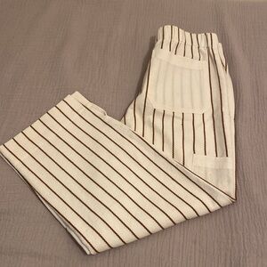 YAYI NORMAN COTTON CROPPED PANTS . Size S. New